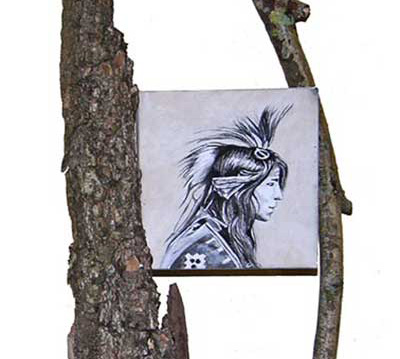 Indian spirit | Arc spirit (Dim. 30x60cm)