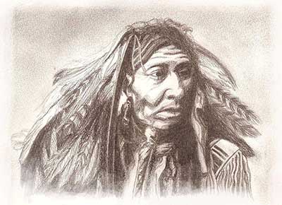 Indian spirit | Chef (Dim. 15x20cm)