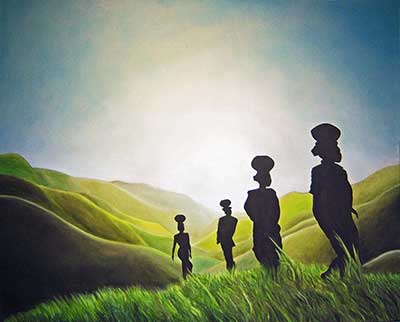 Afrik | Fresh Dream (Dim. 80x100cm)