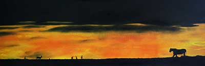 Afrik | Light & Fyre (Dim. 40x120cm)